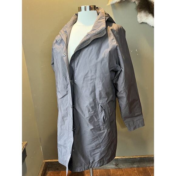 LL Bean Womens Light Weight Lined Full Zip Hooded Casual Jacket Size Large - Picture 1 of 8